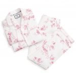 Girls English Rose Two-Piece Pajama Set